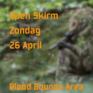 Open skirm| Zondag 26-4-2026