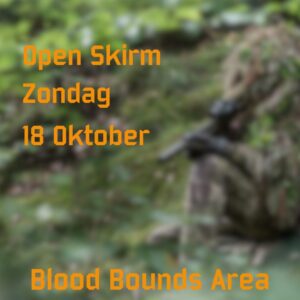 Open skirm| Zondag 18-10-2026