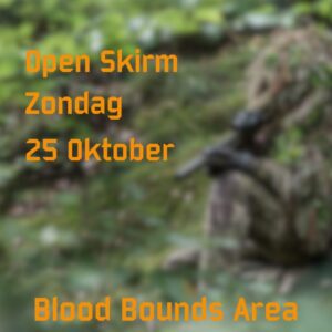 Open skirm| Zondag 25-10-2026
